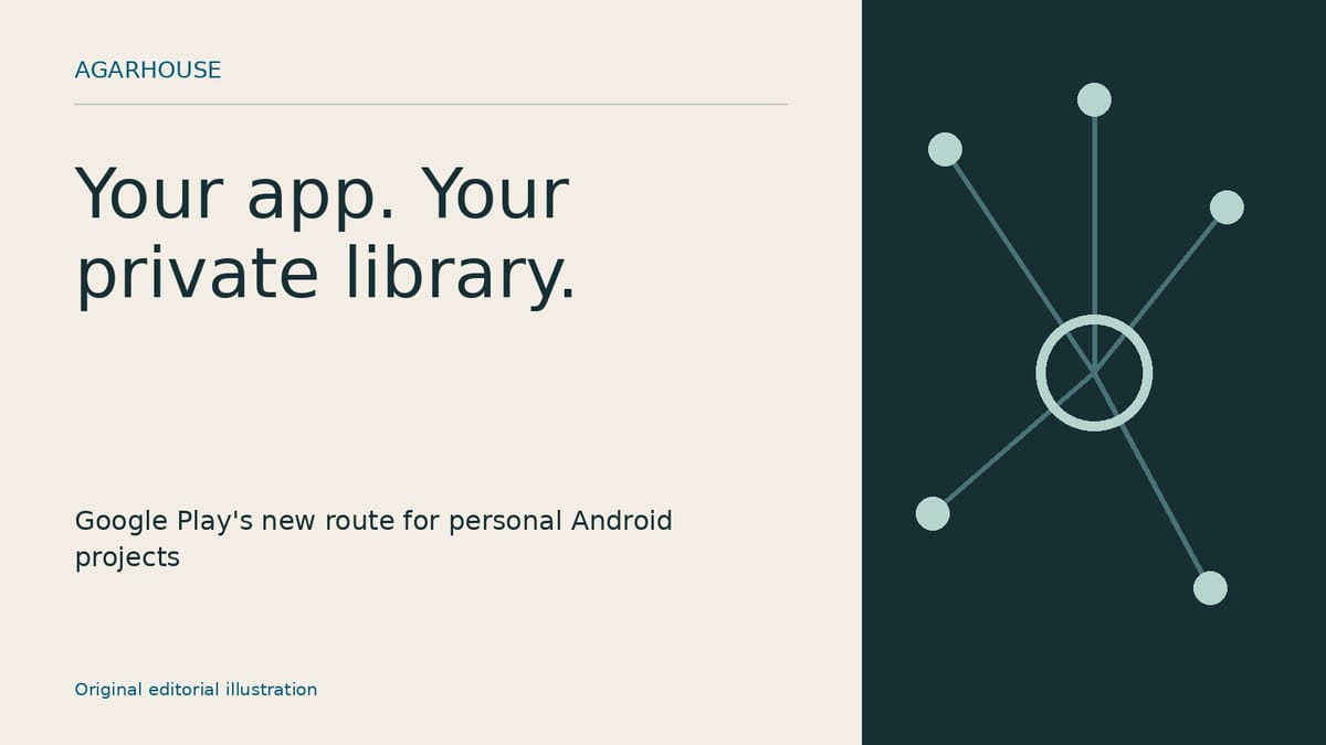 Google Play is opening a private home for your AI-built Android apps